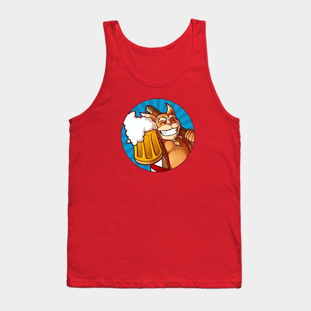 Brew Tank Top by Gorilla Captain